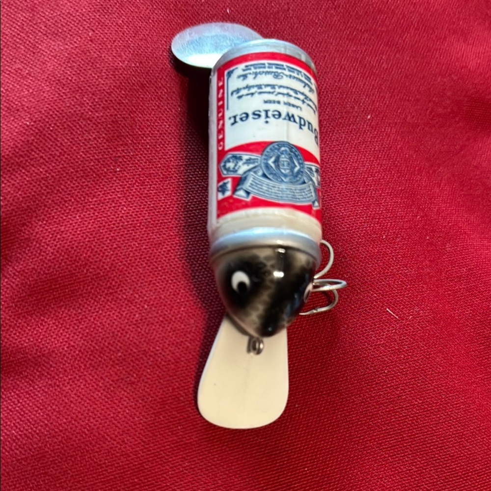Vintage Budweiser Can-Shaped Fishing Lure- new